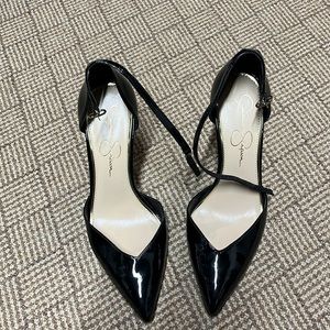 Jessica Simpson patent leather pumps